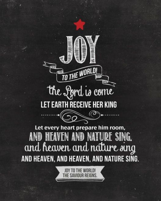 Joy to the World